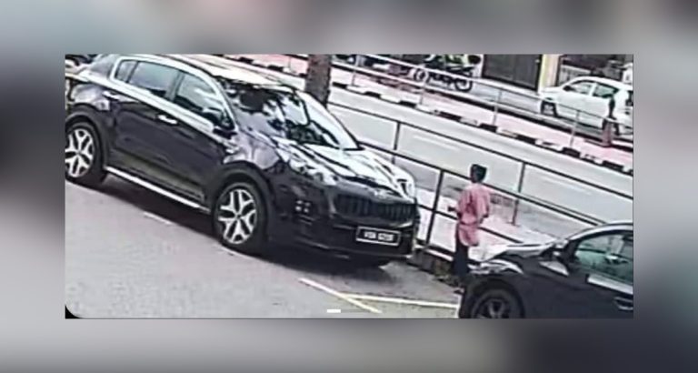 Kereta orang awam jadi mangsa ‘vandalisme’, diconteng kata-kata kesat