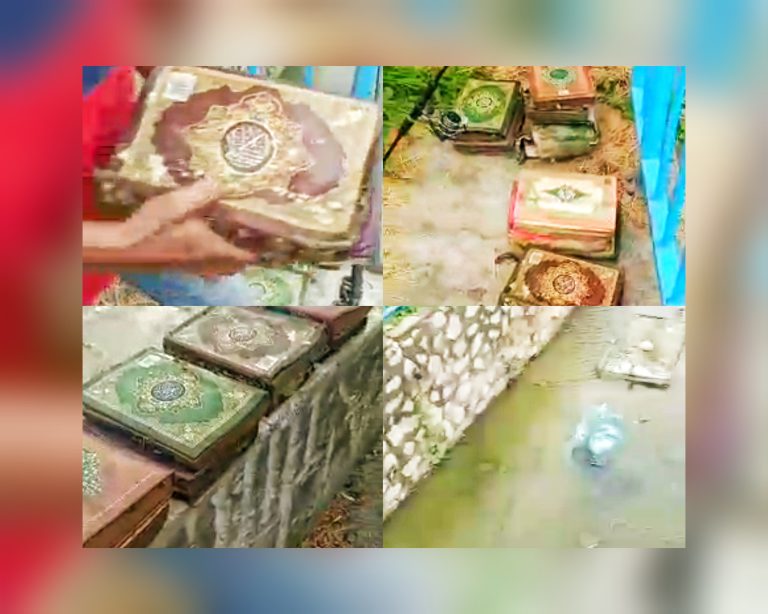 Menitis air mata melihat al-Quran dibuang dalam longkang
