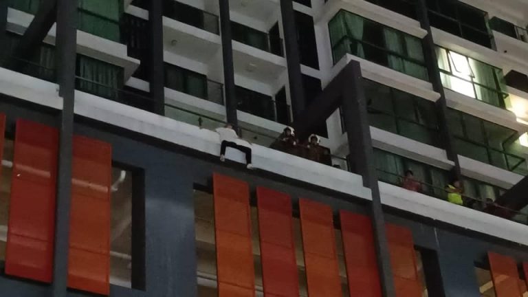 Bomba berjaya pujuk lelaki cuba bunuh diri