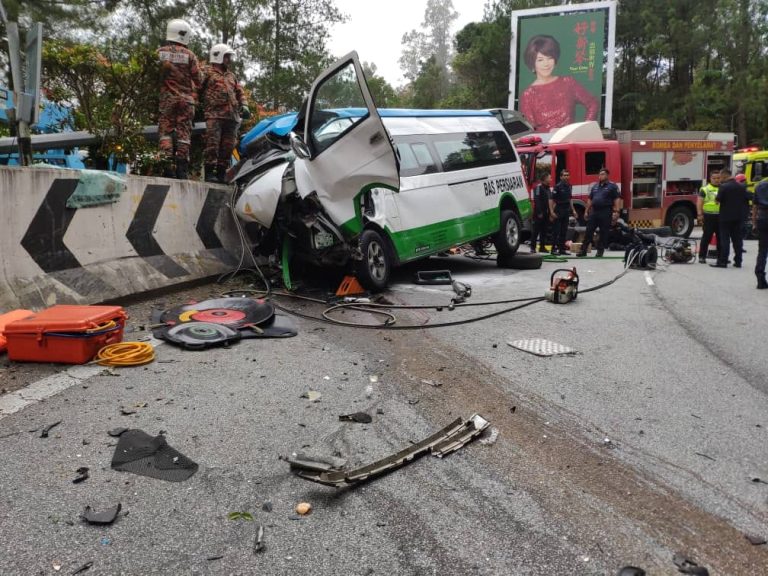 Kemalangan van persiaran di Genting Highlands: Seorang lagi disahkan meninggal dunia