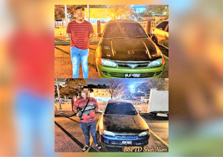 2 individu jadikan DASH litar lumba haram dicekup