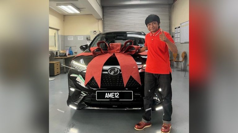 Kegigihan Amir berbaloi, mampu miliki Perodua Alza baharu
