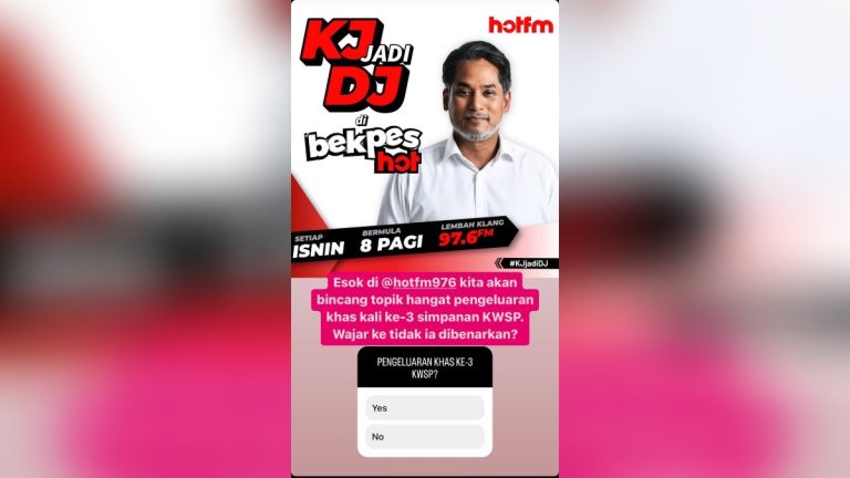 DJ KJ bawa isu pengeluaran KWSP esok
